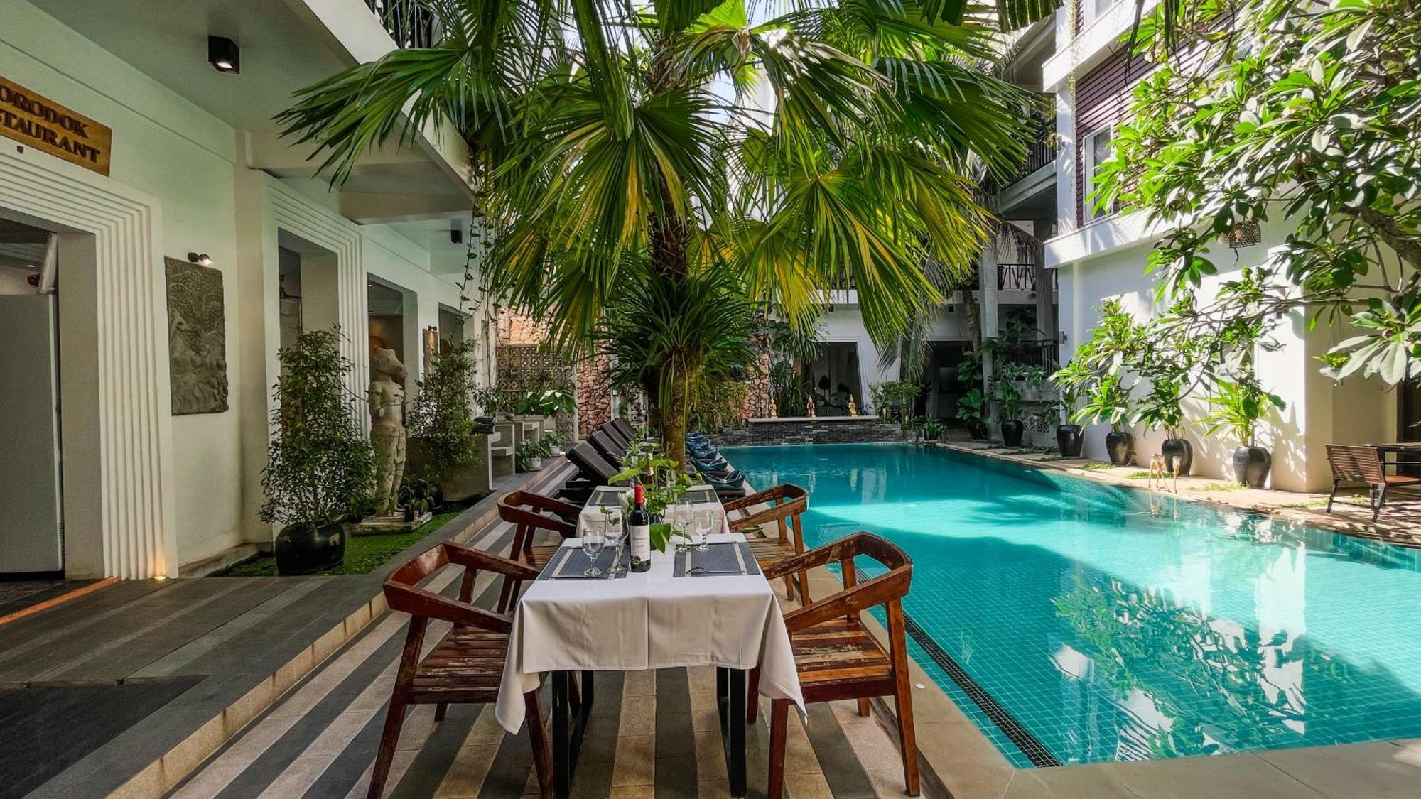 Boutique Indochine D'Angkor Hotel Sziemreap Kültér fotó