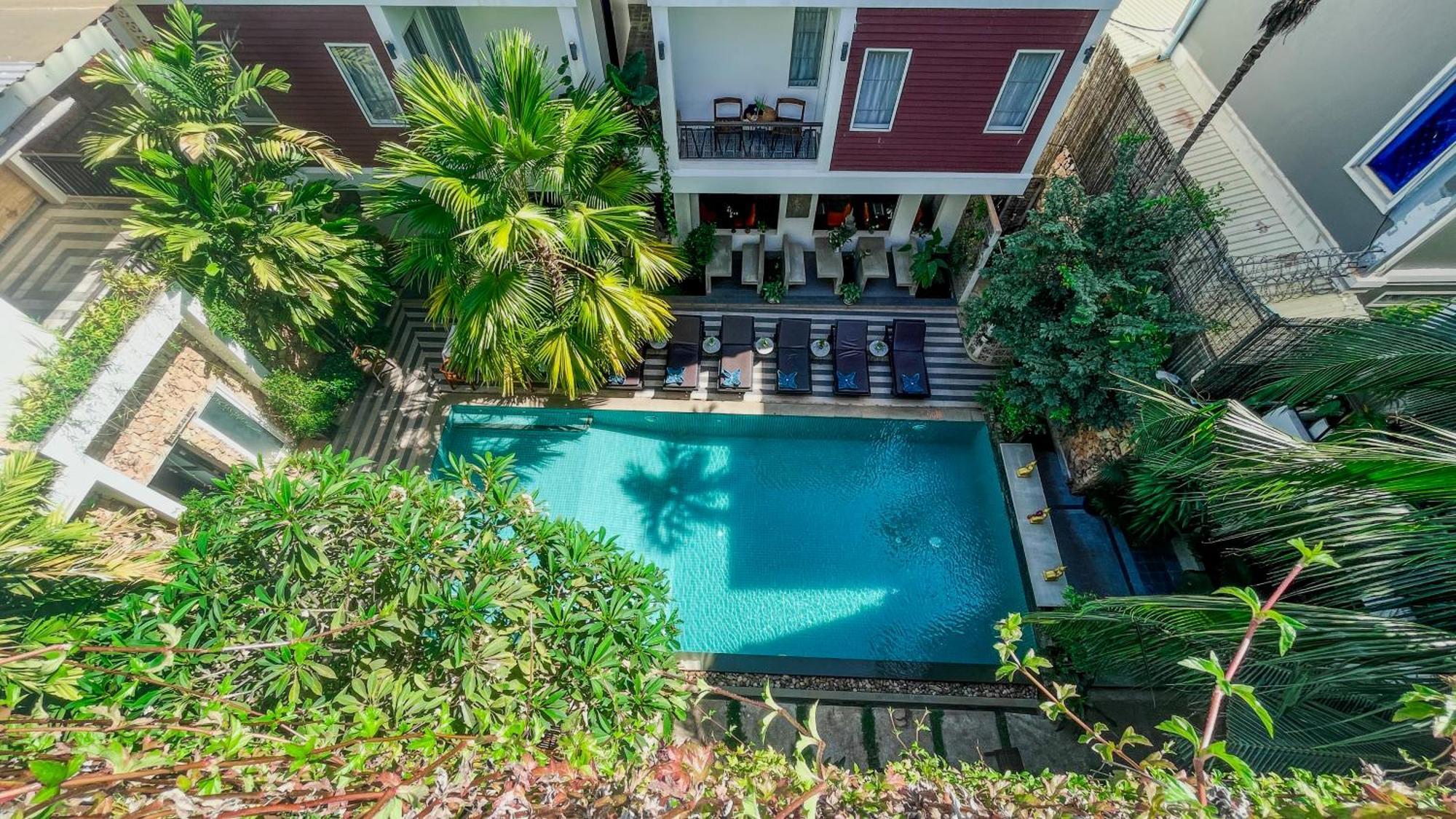 Boutique Indochine D'Angkor Hotel Sziemreap Kültér fotó
