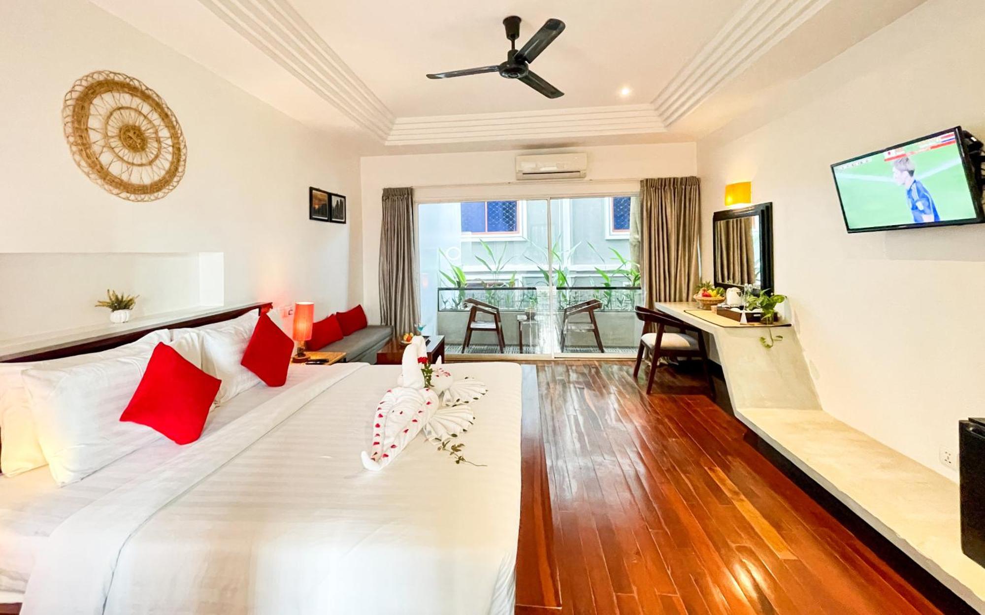 Boutique Indochine D'Angkor Hotel Sziemreap Kültér fotó