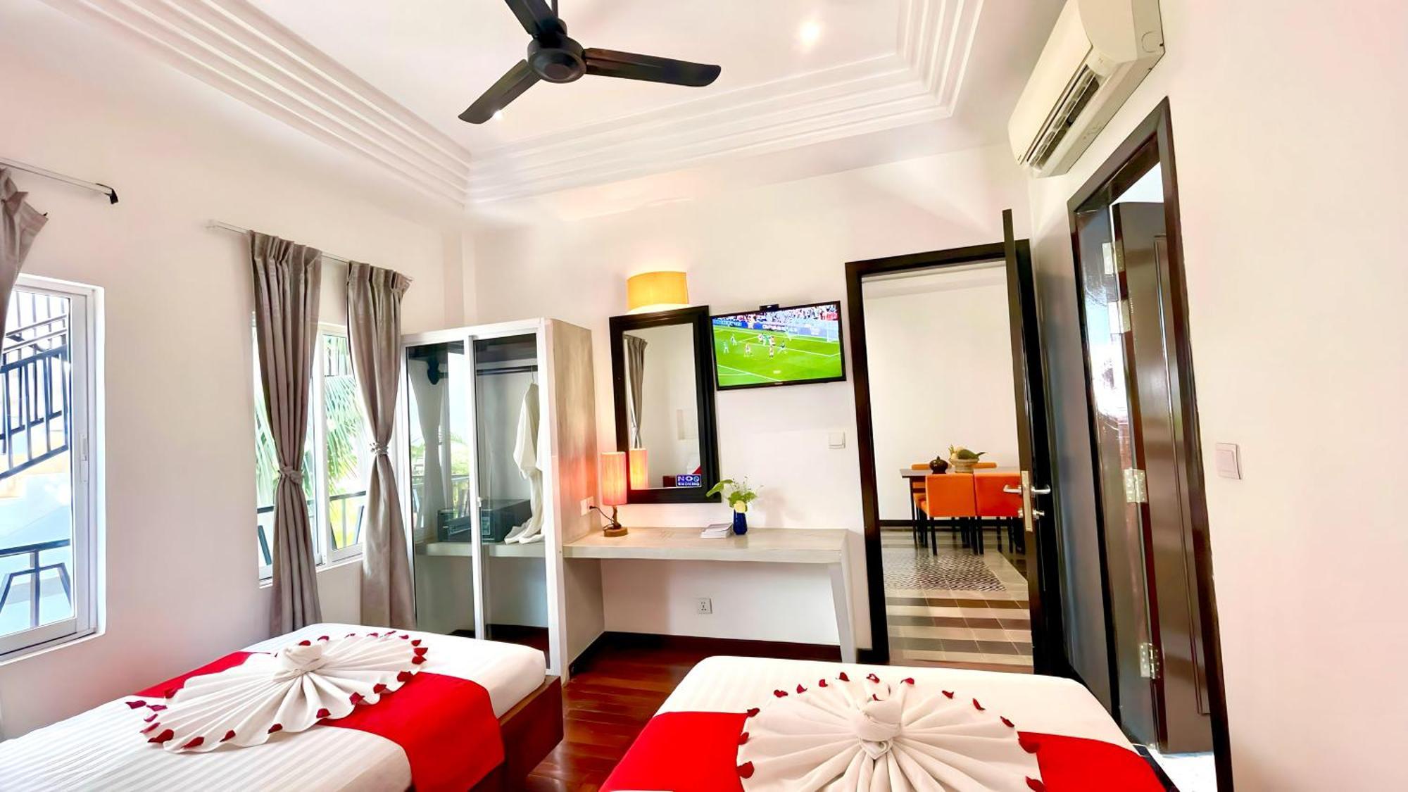 Boutique Indochine D'Angkor Hotel Sziemreap Szoba fotó