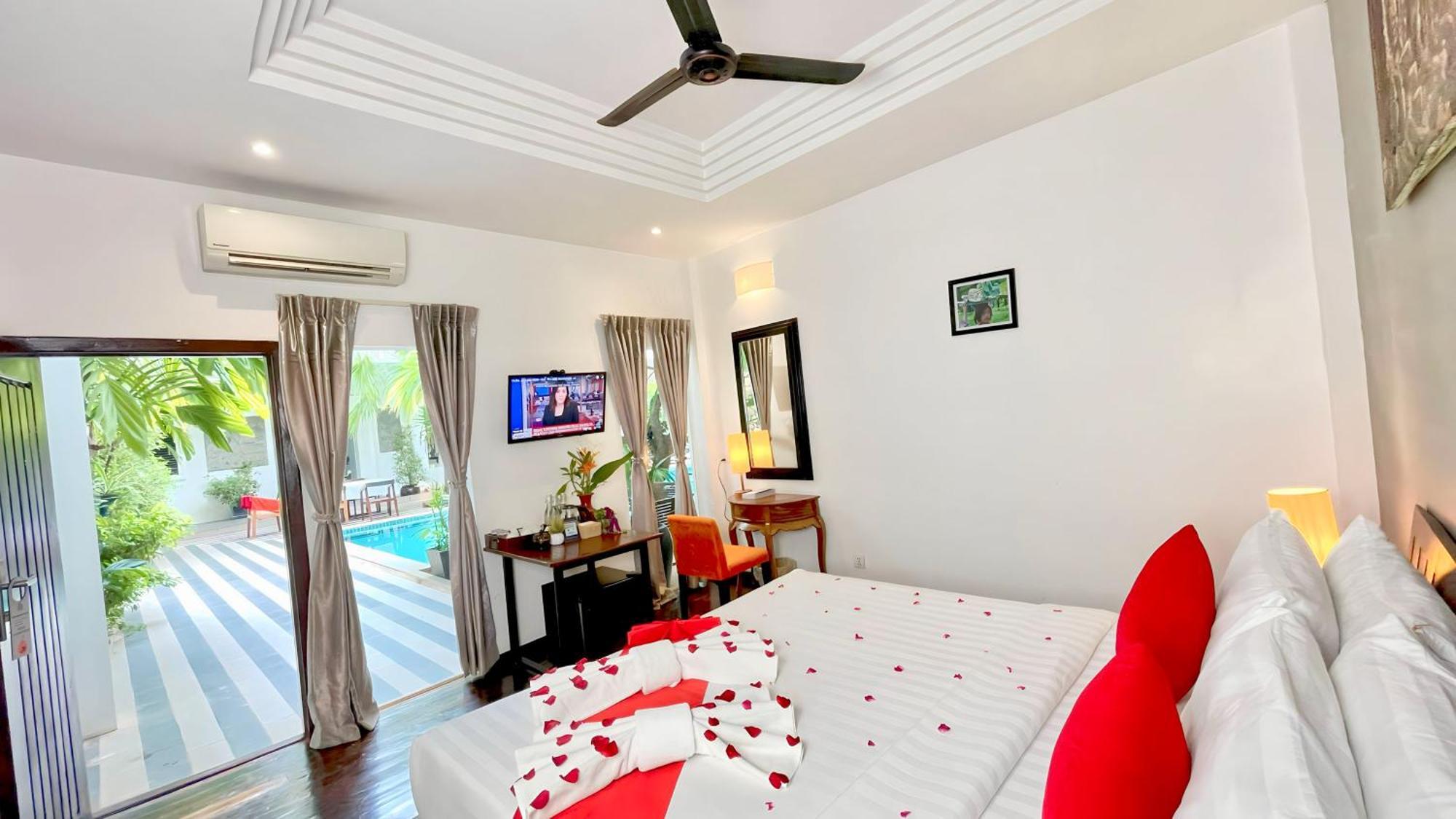 Boutique Indochine D'Angkor Hotel Sziemreap Szoba fotó