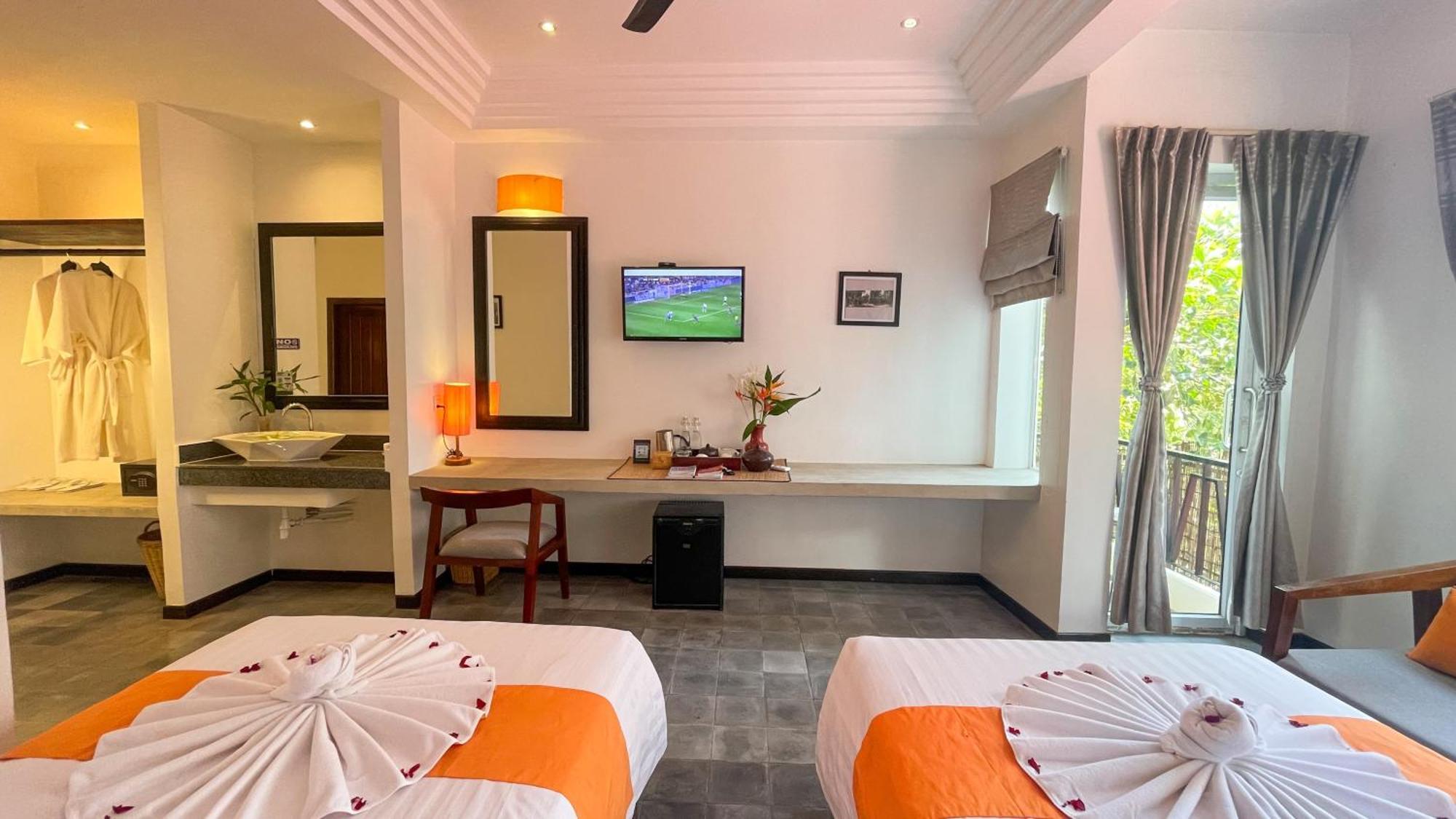 Boutique Indochine D'Angkor Hotel Sziemreap Szoba fotó