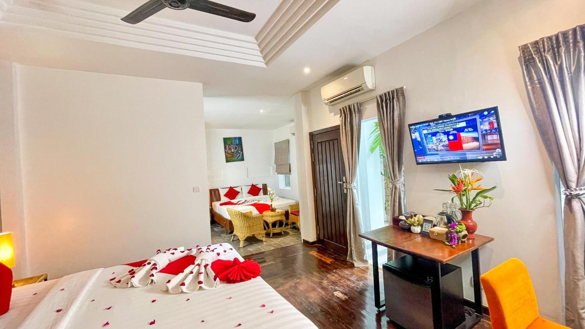 Boutique Indochine D'Angkor Hotel Sziemreap Szoba fotó